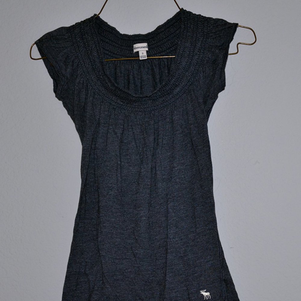 Dark Grey Abercrombie Shirt - Small